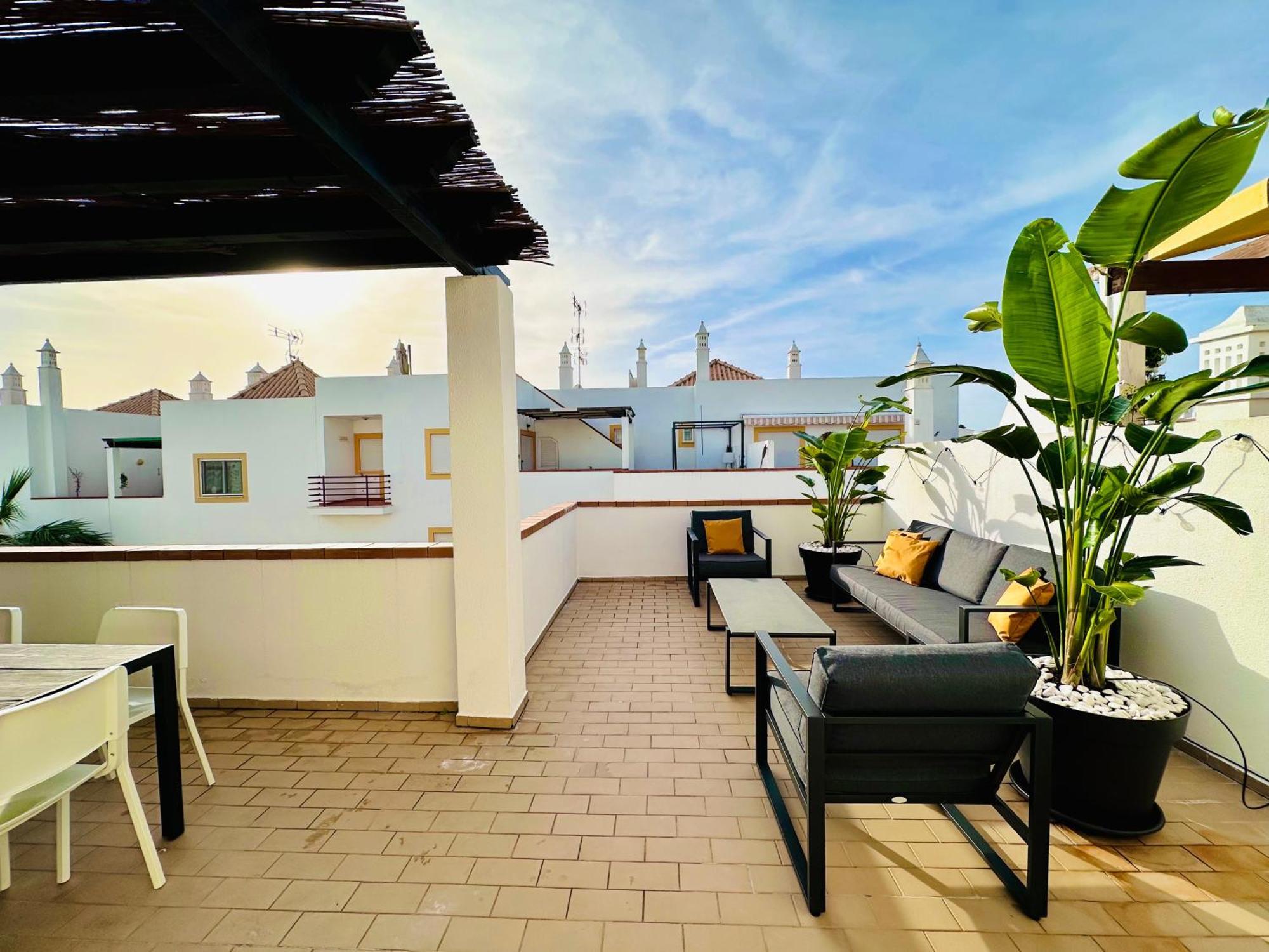 Amazing Bliss 2br W/private Sea View Terrace Cabanas De Tavira